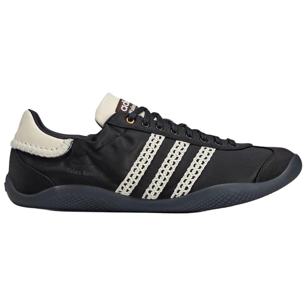 Zapatillas Unisex Wales Bonner x adidas Karintha Negro Blanco Core-Black Marrón Oscuro Crew-White IH7259