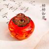 Persimmon-Shaped Paperweight, 5-Piece Set