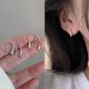 Elegant Teardrop Earrings For Women Smooth Glossy Surfaces Everyday Wear Lightweight Alloy Jewelry Accessories