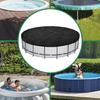 4FT Round Bath Pool Cover Waterproof Dustproof Oxford Cloth Spa Maintenance Protective Swimming Pool Leaf Net Cover