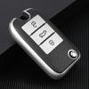 TPU Leather Car Key Case Cover Bag Holder Shell Fob for Roewe RX5 MG3 MG5 MG6 MG7 MG ZS GT GS 350 360 750 W5 Protector