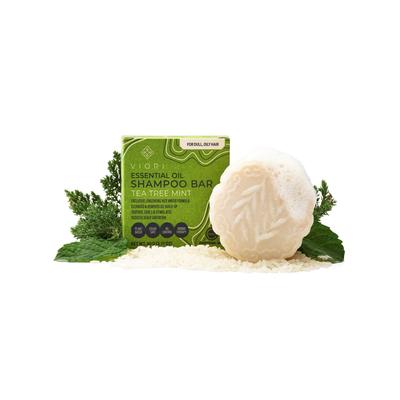 Viori tuhý šampon s esenciálním olejem Tea Tree Mint, 2 kusy, 90 g