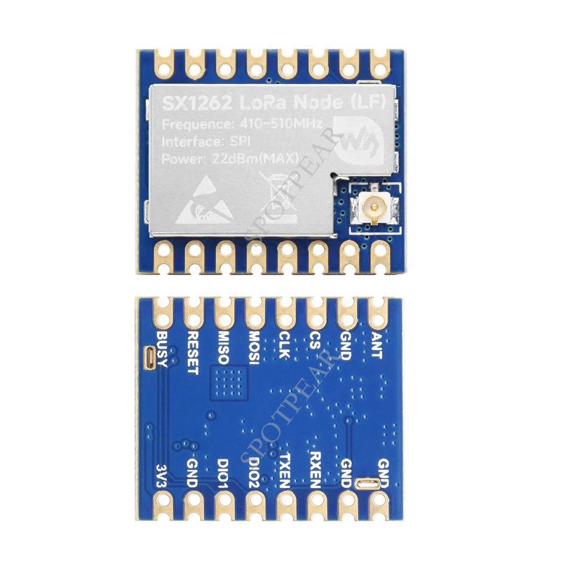 

Core1262-LF/HF: SX1262 LoRa Module for Sub-GHz Anti-Interference