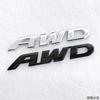 ABS Car Body Side Emblem Rear Trunk Badge Sticker for AWD XRV CRV C-RV Accord Odyssey Pilot Civic City Insight