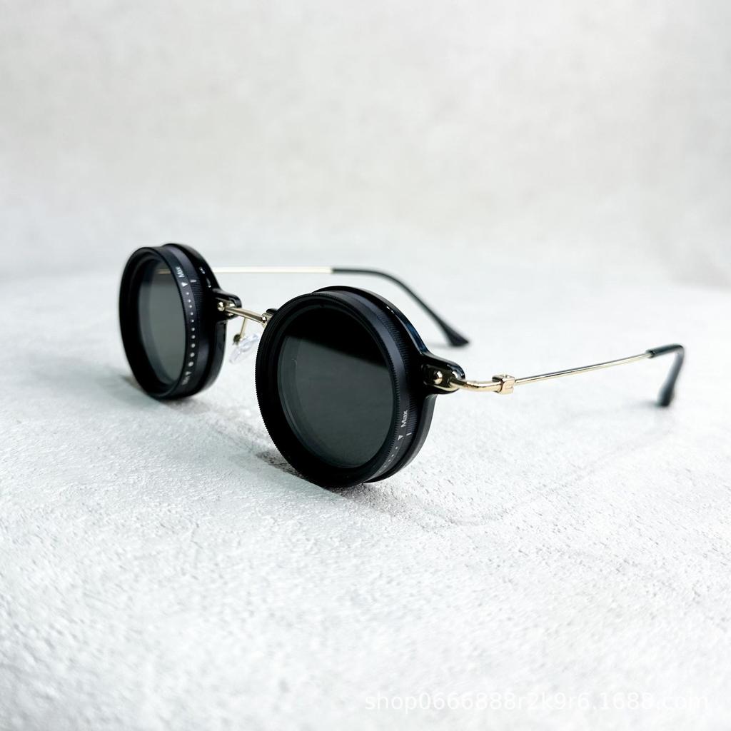 Nd9-Speed Adjustable Light-Reducing Sunglasses Fishing Filter Glasses Uv Anti-Ultraviolet Personalized Polarized Sunglasses
