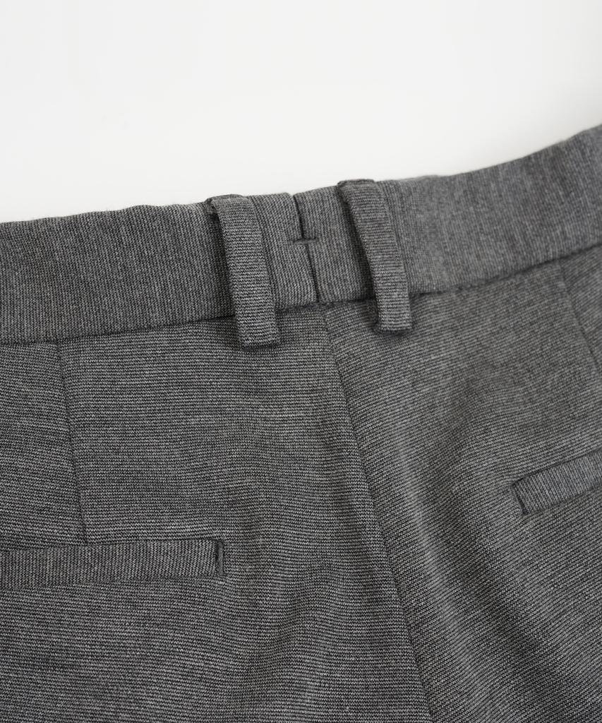 BIRBANTE Comfort Stretch Regular Fit Setup Slacks - Charcoal