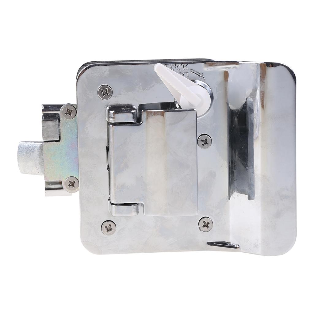 RV Door Lock Replacement Hardware Locks Metal for Latch Knob Locks for Motorhome