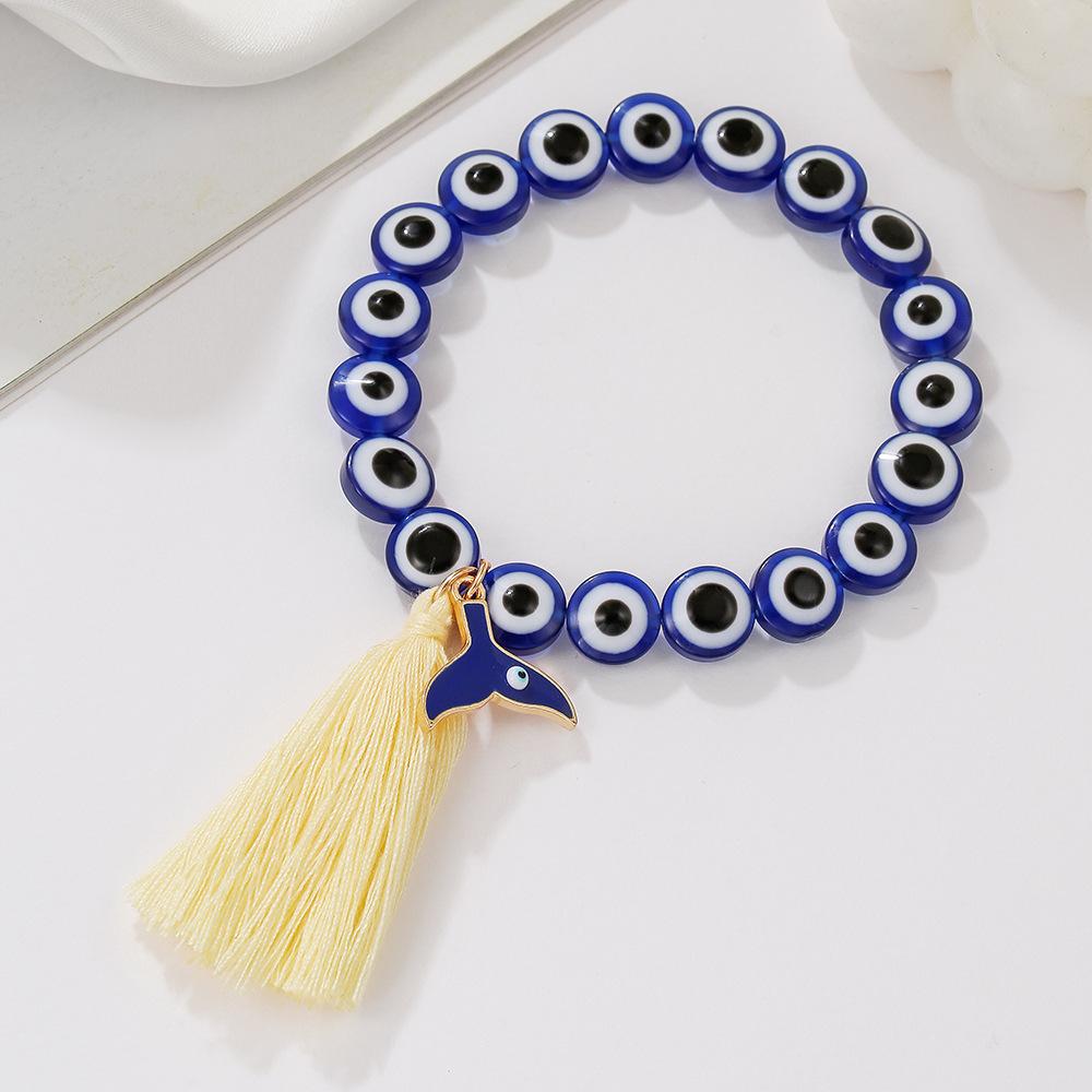 Браслет JYL TS Мужской Бохо Дизайн с Бирюзой Приносит Жизненную Силу ZJ15761 тосканской