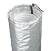 Portable AC Hose Cover Adjustable Portable Ac Insulation Home Appliances Accessories for Outdoor Wall Garage Sliding Summer