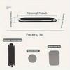 1pc Magnetic Car Phone Holder, Waterproof Alloy Bracket, Dashboard Car Phone Mount, GPS Navigation Phone Stand