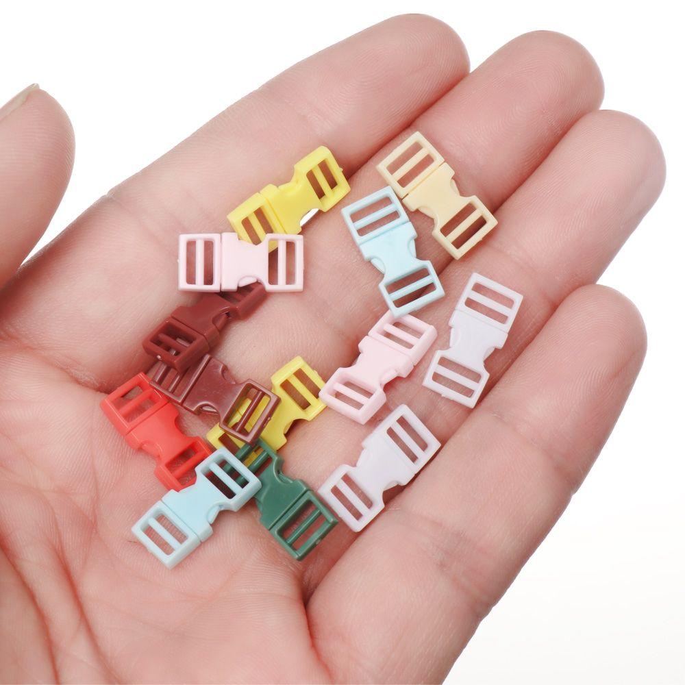 Camping Webbing Asseccories Dog Collar Strap Mini Buckle Handmade Backpack Button Doll Bags Buckles