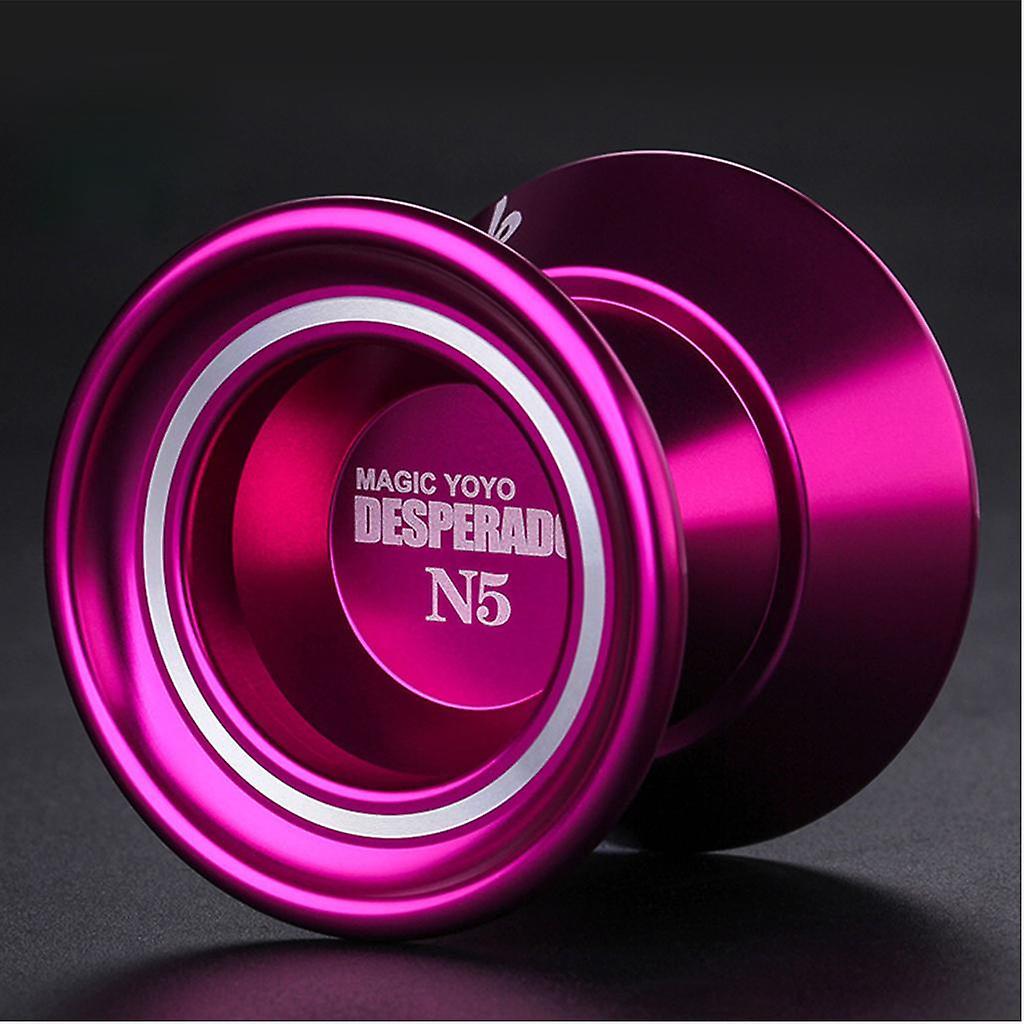 N5 Spin Ball Alloy Professional Concave Bearing Yoyo Purple