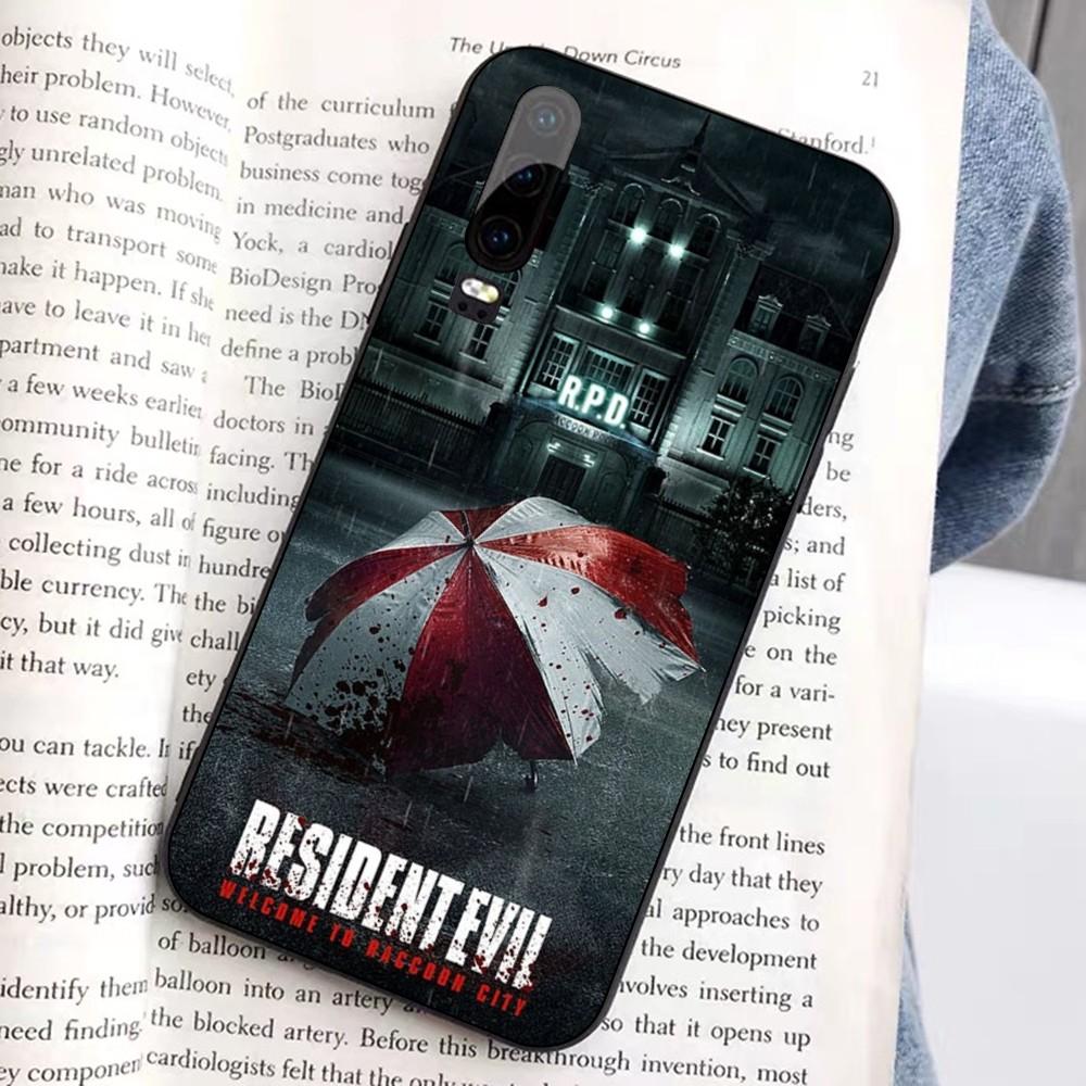 R-resident Game E-evil Phone Case For Huawei Honor 10 Lite 9 20 7A 9X 30 50 60 70 Pro Plus Soft Silicone Cover