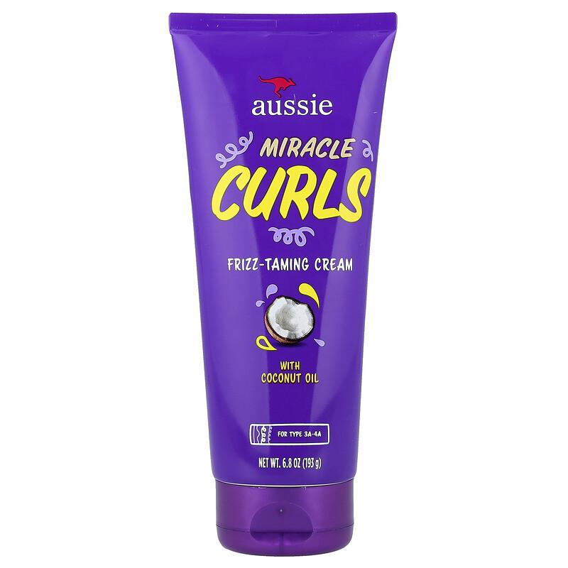 Miracle Curls, Frizz-Taming Cream with Coconut Oil, 6.8 oz (193 g)