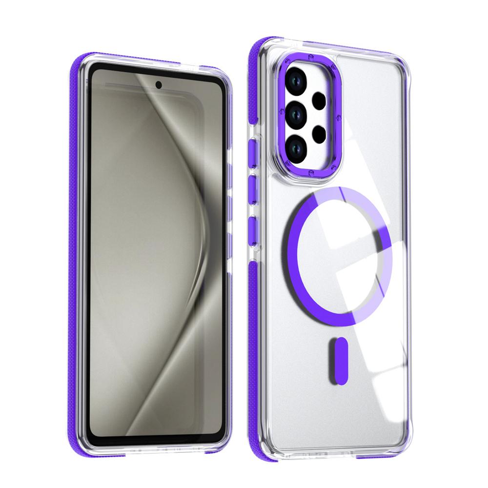 KEYSION Husă Magnetică Transparentă HD pentru MagSafe pentru Samsung A53 5G A13 5G Husă Telefon Transparentă Rezistentă la Șocuri pentru Galaxy A13 4G A53 5G