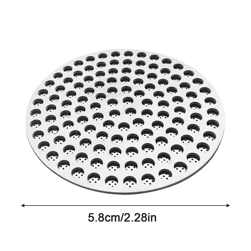 Stainless Steel Coffee Filter Mesh Plate 51/53/58mm Coffee Puck Screen Double Layer Fine Filter Screen uniform extraction sheet