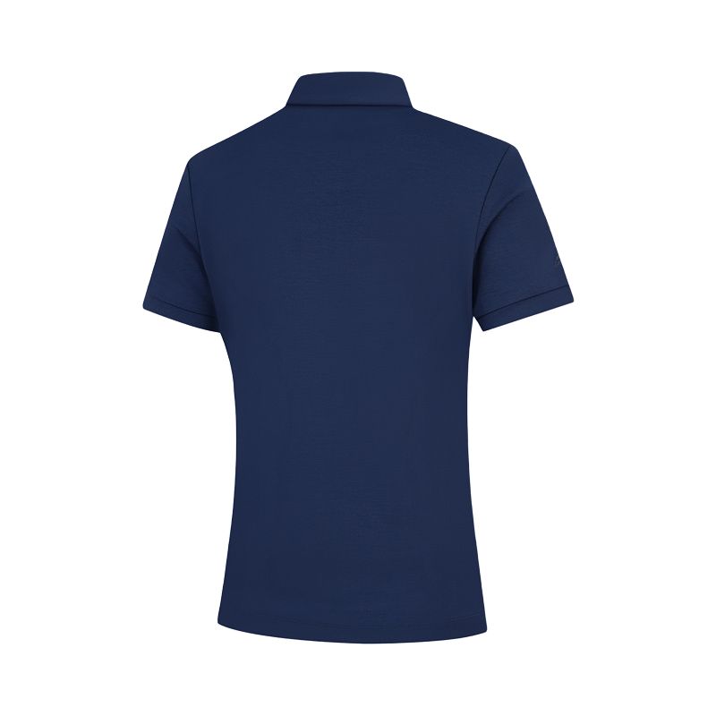 Li Ning Gruppenkauf-Serie Einfarbig Lässig Vielseitig Bequem Sport-Poloshirt Damen Tops APLV106-6