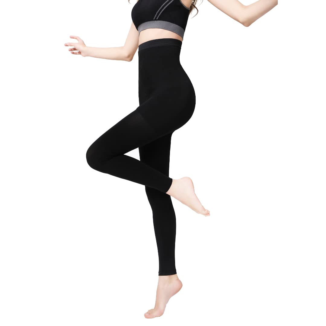 

Alice Leg Slim Leggings Strong Compression Spats Black [ALICE Leg] Women s (SLIM) (SLIM)