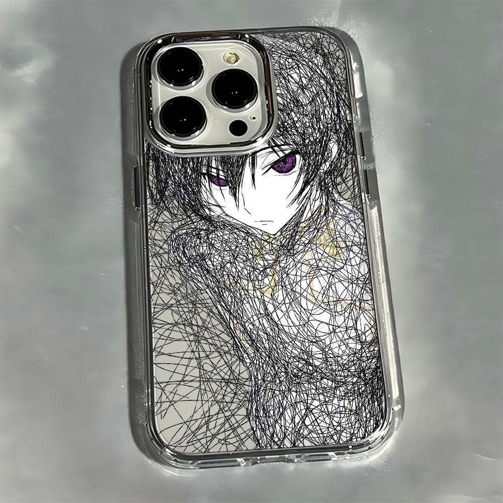 

luxury comic Code Geass Phone Case For Google Pixel 10 9 8 7 8A 9A XL Pro 4G 5G Transparent Soft Silicone TPU Back Cover Pixel 8 5G