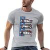 Oversized Black Short-Sleeve T-Shirt Featuring Lancia Martini Rally WRC Legendary Cars Graphic Print for Rally Enthusiasts & Classic Car Lovers