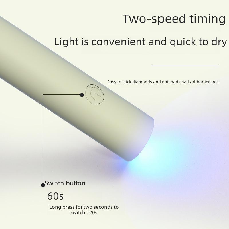 Portable Rechargeable UV Manicure Light Therapy Lamp