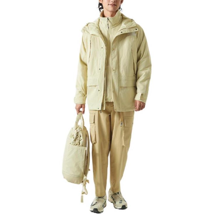 THE NORTH FACE Urban Exploration Jackets & Coats Men's Beige Yellow NF0A86ZT-3X4