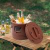 Commercial Insulated Food Carrier, 30 Liter Capacity Soup Warmer And Cooler Bucket For Hot Cold Foods Storage And Transport