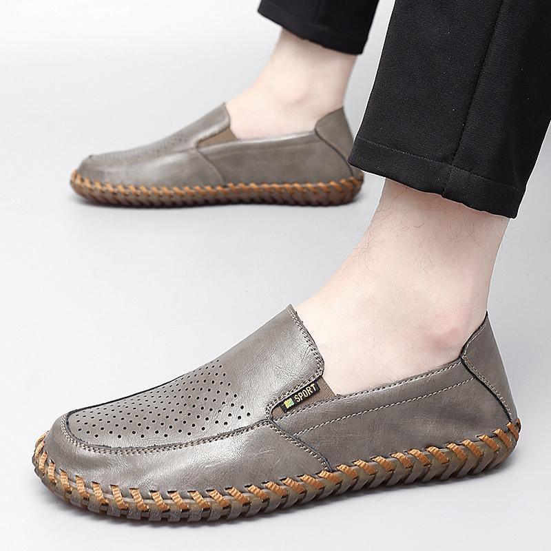 

Fashion New Mens Casual Shoes Breathable Mens Shoes Fashion Men Loafers Outdoor large size Non slip Sneakers Light Walking Shoes 38