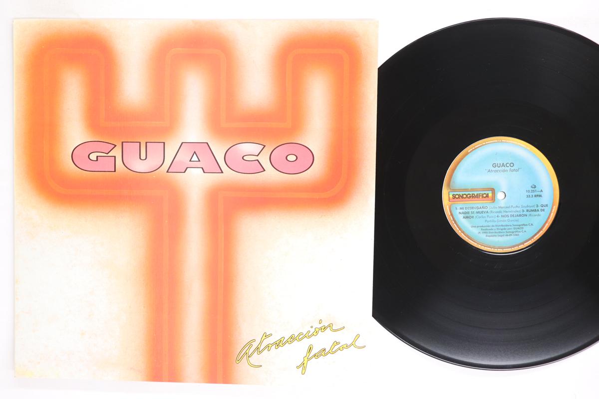 LP Record GUACO Atraccion Fatal 10251 SONOGRAFICA 1990 Venezuela Latin Used