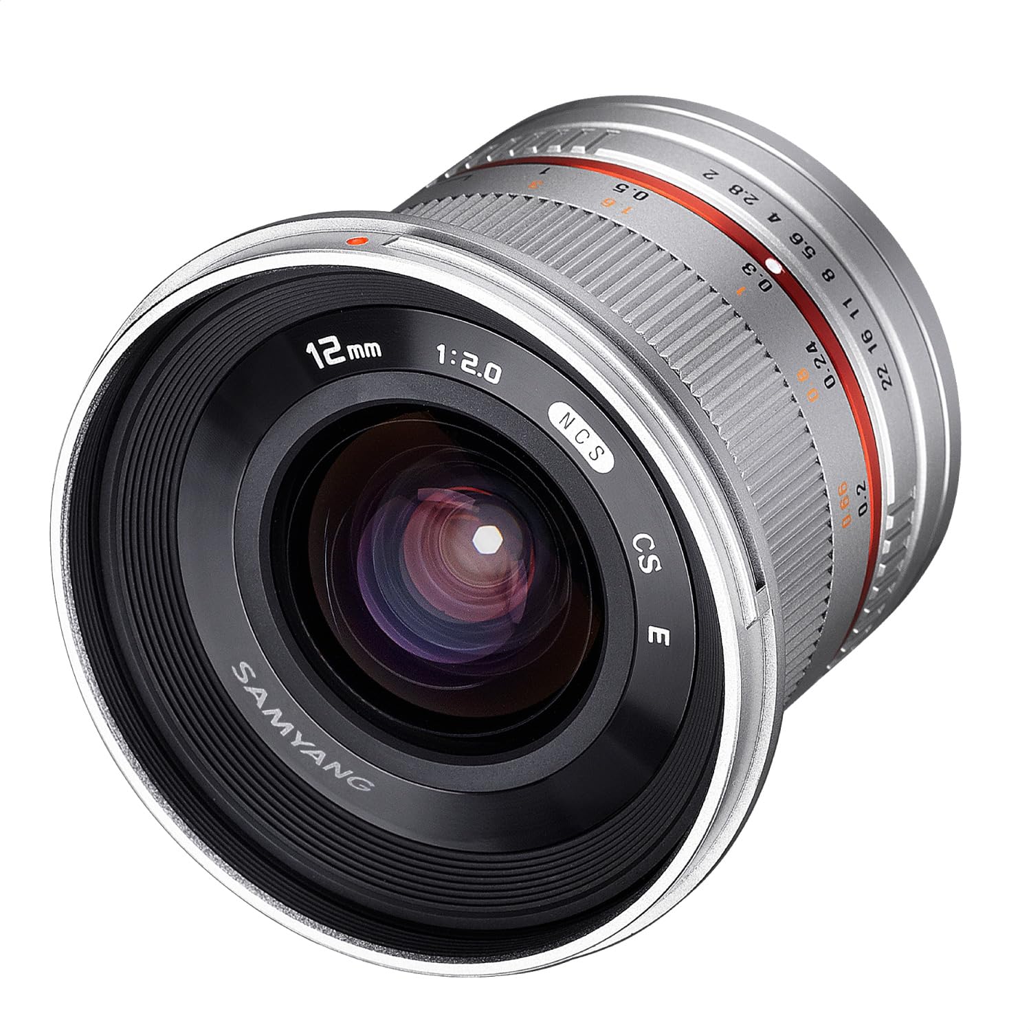 

Samyang 1220509102 12mm F2.0 Manual Focus Lens for Micro Four-Thirds - Silver