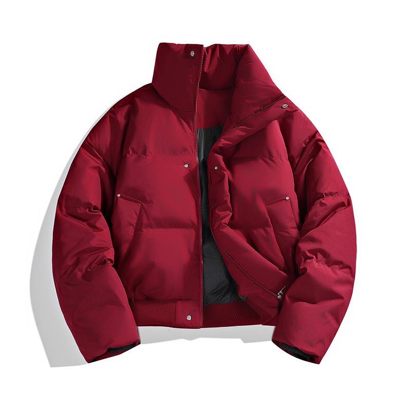 Winter new women's high-quality short cotton-padded clothes, sports trend fashion bread clothes, thickened warm jacket