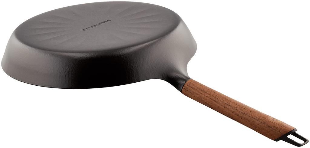 Vermicular Frying Pan 28cm Walnut Compatible Cast Enamel Gas/IH FP28-WN