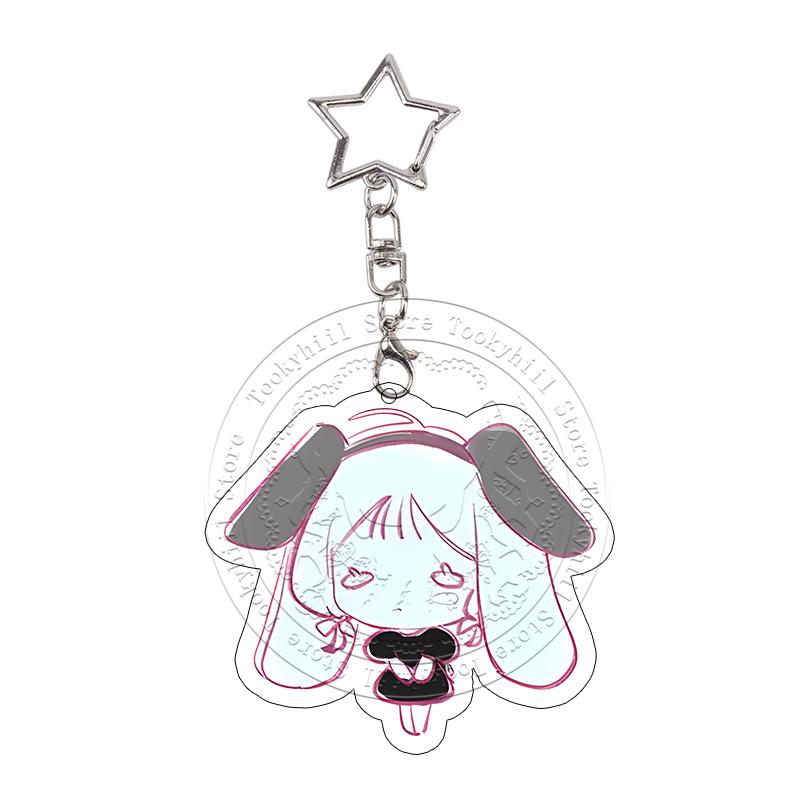 Alien Stage Acrylic Keychain Set Kawaii Exquisite Student Mizi Ivan & Till Luka Keyring Bag Pendant Charms Ivan Festival Gift