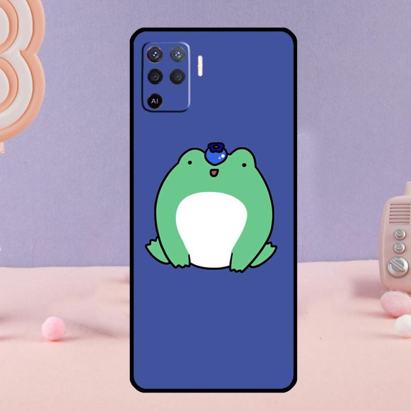 

Милый забавный чехол-лягушка для Oppo A78 A98 A80 A40 A60 A18 A38 A58 A15 A17 A77 A74 A94 A54 A57S A16 A76 A96 OPPO A18 4G