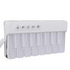 Keyboard Piano Toy Multifunctional Pocket Sized Piano Music Toy with 7 Color Lights Multiple Play Methods for Present