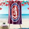 Wuppertaler SV Print Strandtuch, Großes Weiches Schnelltrocknendes Handtuch für Strand Camping Schwimmen