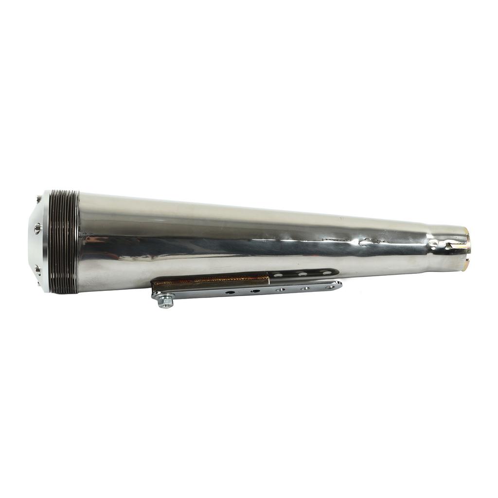 Universal Motorcycle Muffler Exhaust Pipe Adjustable 1.9‑2in Inlet Stainless Steel Motorcycle Muffler Pipe for R1150R