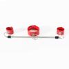SM Restraint Kit with Locking Leather Handcuffs and Neck Rod