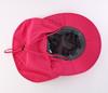 Outdoor Mesh Safari Hat with Wide Sun Farm Work UV Fishing Rose Red [Connectyle] Women's UPF50+ Brim, Protection, Hat, Protection, Gardening, Hat,