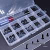 Laptop & Desktop Repair Screw Set for Motherboard, Chassis, Hard Drive, and Back Cover Accessories.