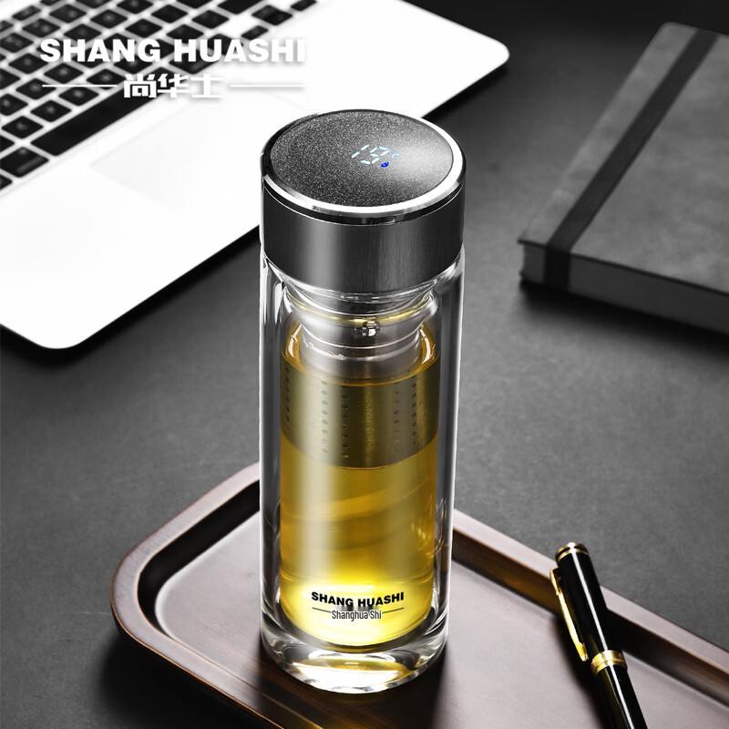 Shang Huashi Temperature Display Glass Cup