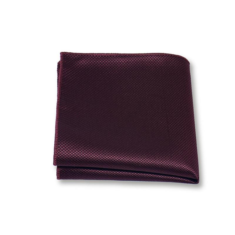 Gestreifte Einstecktuch für Herren - Anzugzubehör aus Polyester-Baumwolle, Taschentuch, Retro-Stil