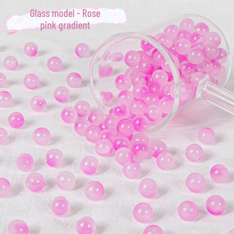 8mm Jade Glass Flower Beads for DIY Bracelets and Accessories