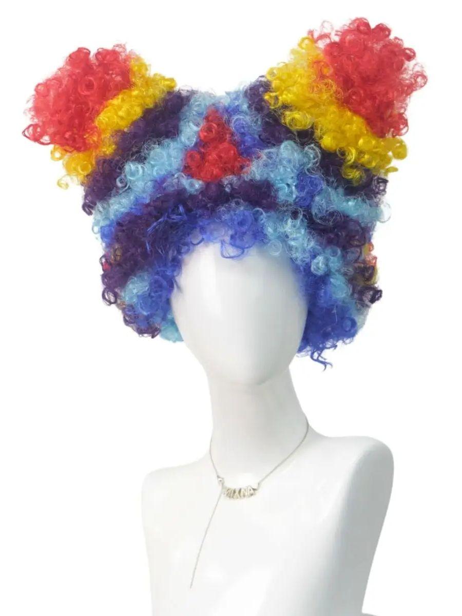 

Радужный кудрявый синтетический парик Soaring Hair для вечеринок, подарок для стильного образа