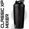 Body Smith Gym Shaker Classic XP Mixer Black Stainless Steel Shaker Blender 750 ML For Protein