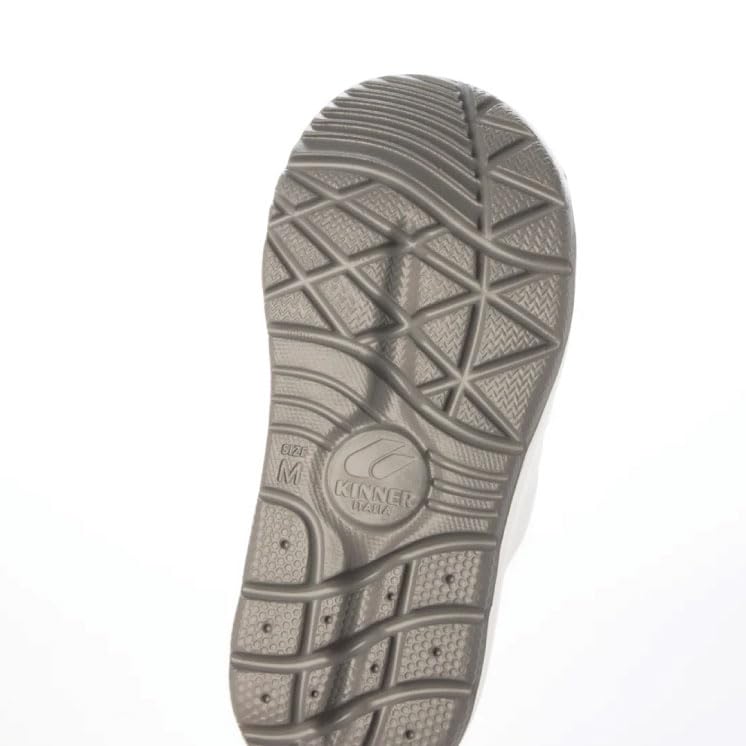 Kinner Recovery Thick One Mile Sports More Comfortable Than Barefoot [KINNER] Sandals, Lightweight, Sole, Clock, Sandals, RSK-3001, (WHITE, 25.0 cm)