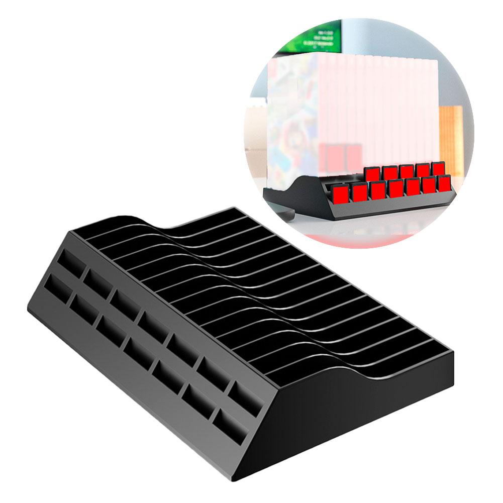 Game Disc Storage Bracketfor Switch Oled Cassette Storage Rack Stand Desktop Game Card Box Holder For Ns Accessories