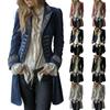 Women's Velvet Jacket, Long Sleeve, Embroidered Patchwork, Color