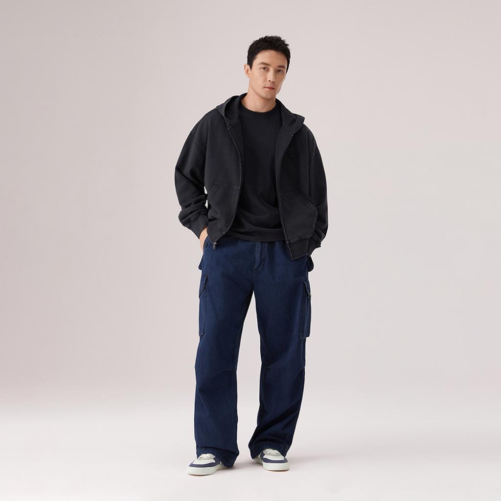 Levis Relaxed American Style Hooded Casual Comfortable Sweatshirt Unisex Sweatshirt 006P6-0001