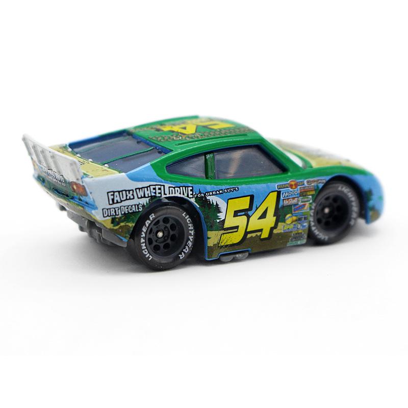 Mixed Batch Alloy Racing Car Models: White Apple 51, 4, 8, 28, 36